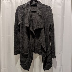 Gap Factory Gray Cowl neck Cardigan | Medium